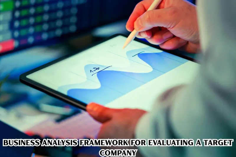 business analysis framework for evaluating a target company