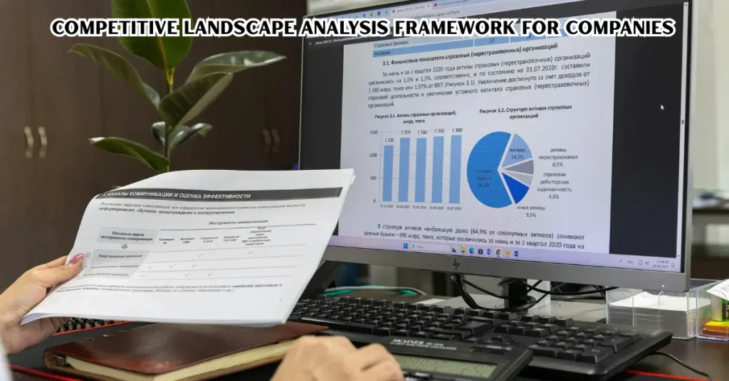 competitive landscape analysis framework for companies