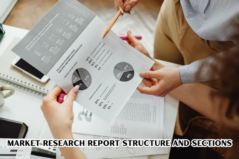 market research report structure and sections