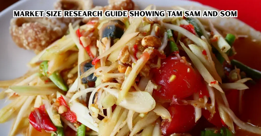 Market Size Research Guide: How to Measure Market Potential market size research guide showing tam sam and som