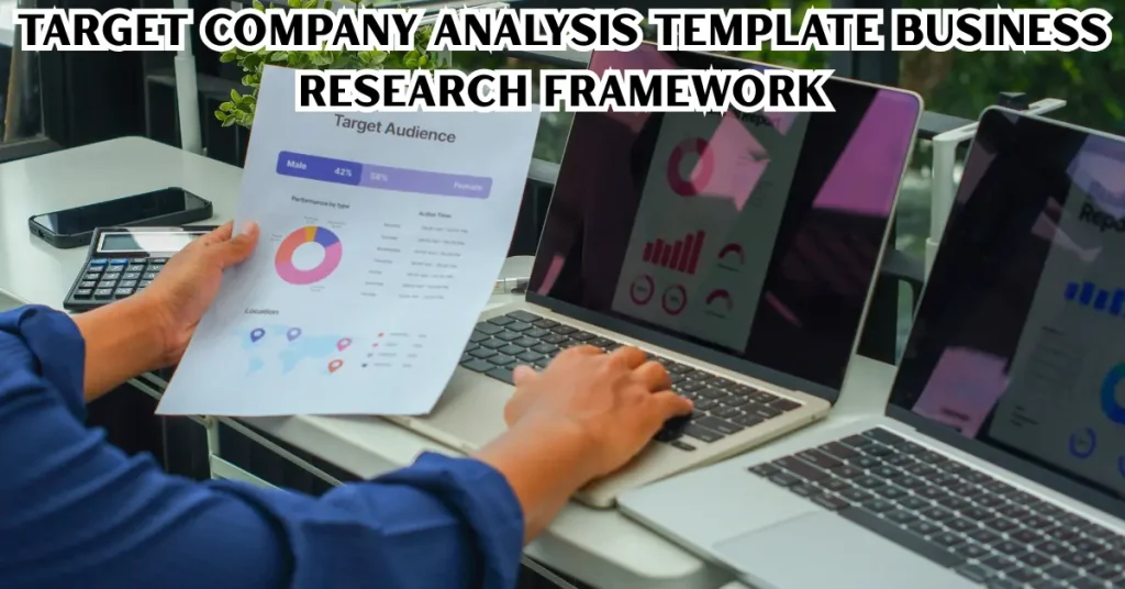 Target Company Analysis Template: A Complete Guide for Business Research target company analysis template business research framework